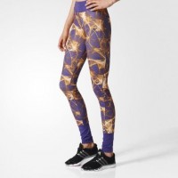 لِگ / شلوار ورزشی  چسبان طرح دار آدیداسAY3160 